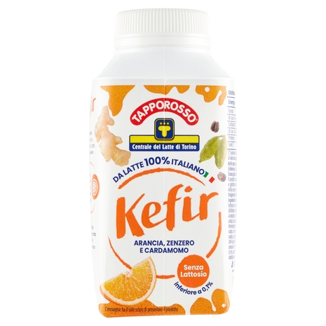 Tapporosso Kefir Arancia, Zenzero e Cardamomo 250 ml